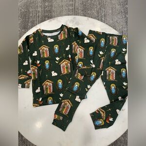 NWT Holy Pals unisex Christmas Pajamas size 4T